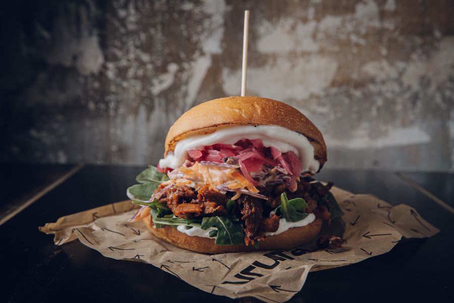 BBQ Pulled mushrooms