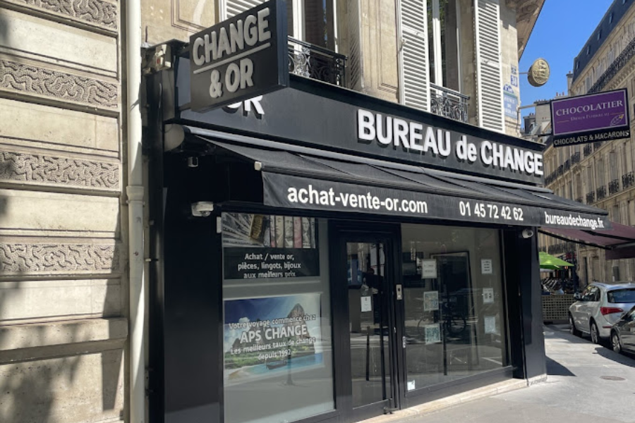 APS CHANGE - bureau de change