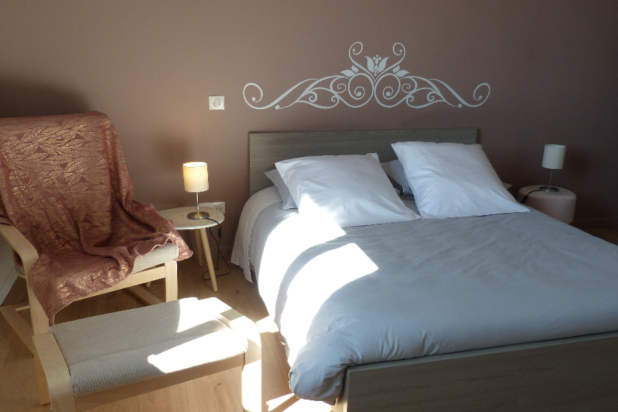 Chambre double avec salle de bain