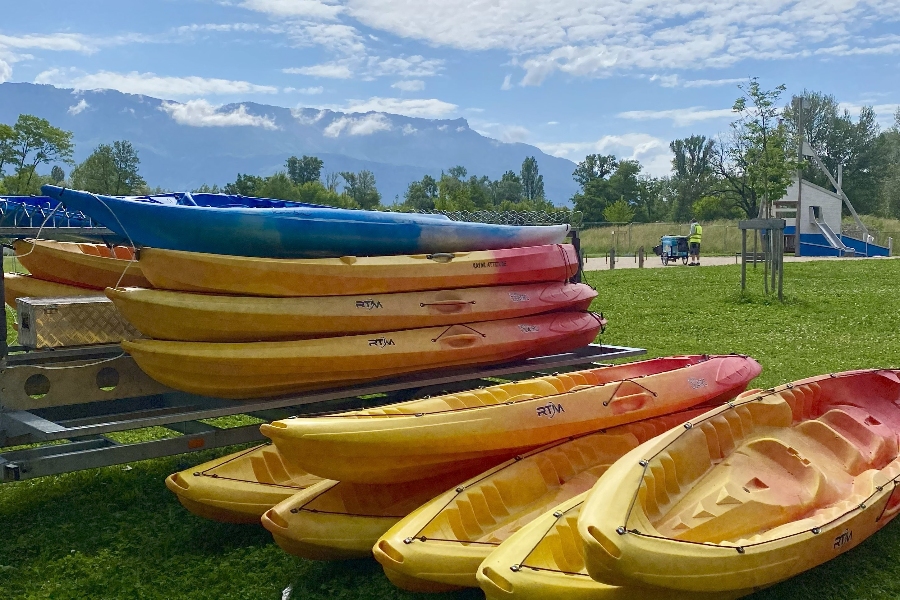 Canoë - Kayak sur le lac du Bourget