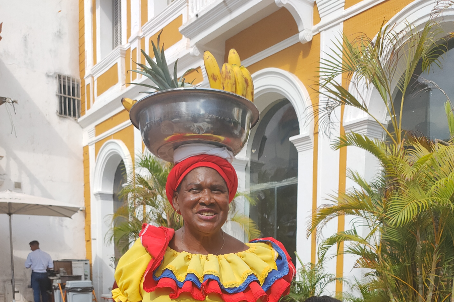Palenquera Carthagene des Indes