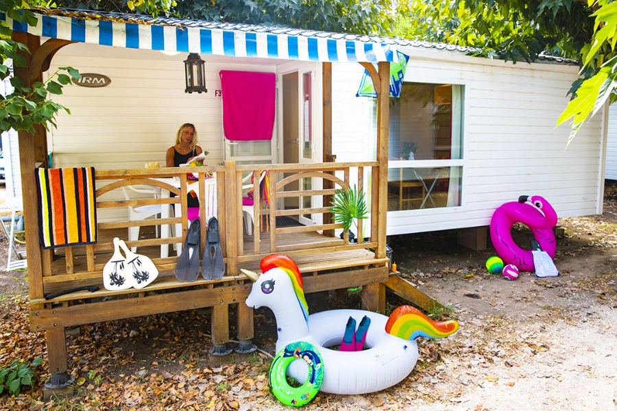 Mobil-home - ©Camping l'ile d'or
