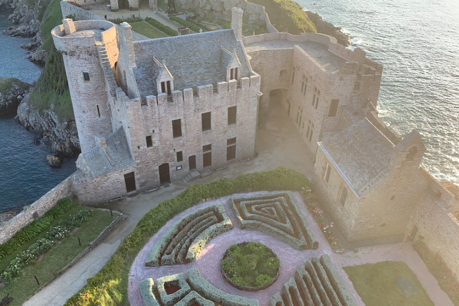 Vue depuis la vigie du donjon, château de la Roche Goyon - ©château de la Roche Goyon - Andrews Masbath