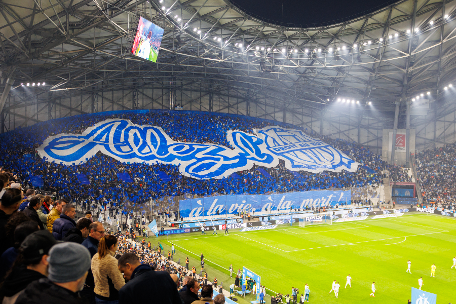 Tifo OM - MONACO 24/25 - ©Olympique de Marseille