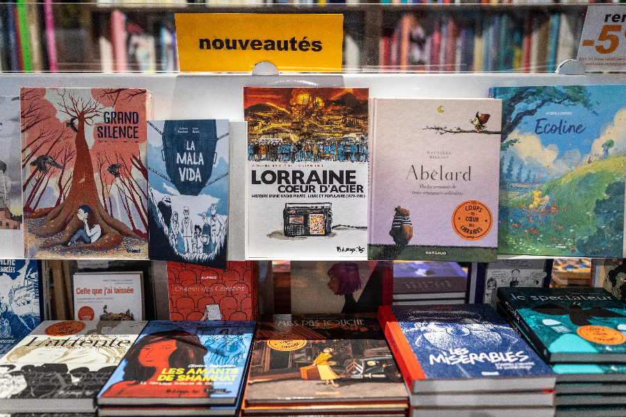 M'Enfin - Librairie BD à Rennes - ©Aurélien Scheer