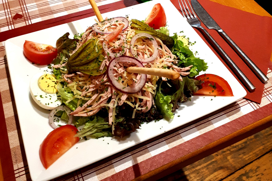 Salade Vigneronne - ©Brasserie des Tanneurs