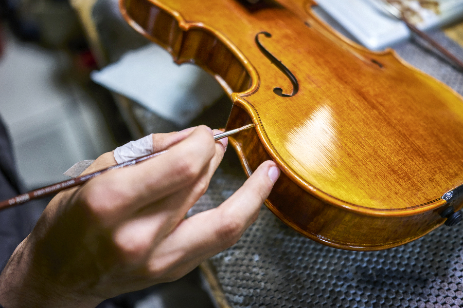 reparation de violon a michel musique