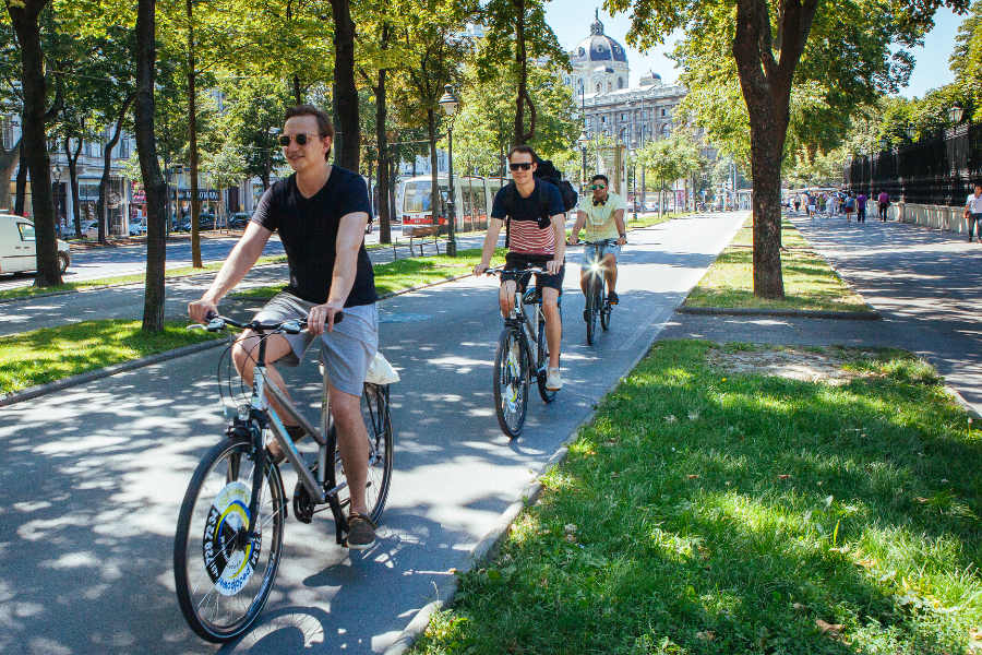 Découvrir Vienne en vélo - ©Pedal Power