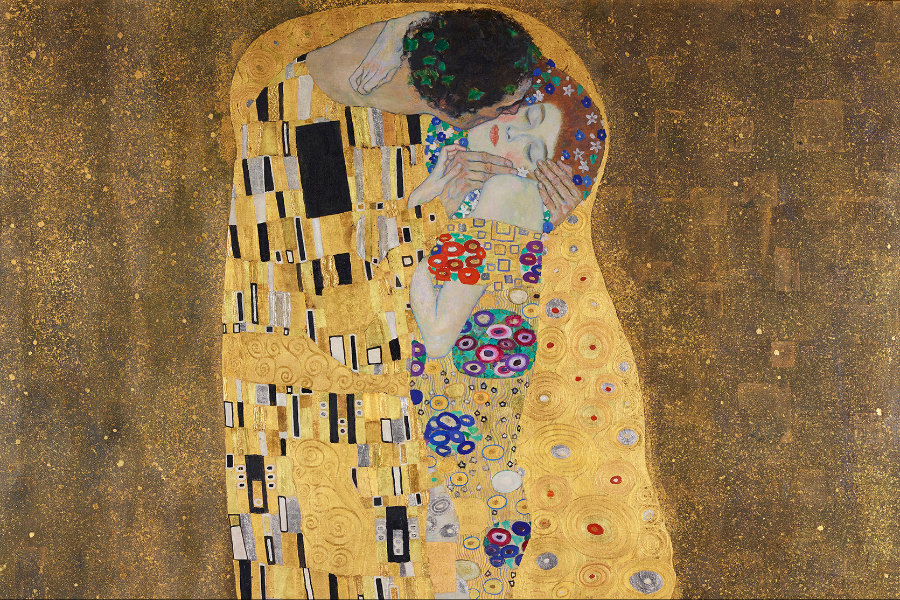 Gustav Klimt, Der Kuss (Liebespaar), 1908 - ©Belvedere, Wien