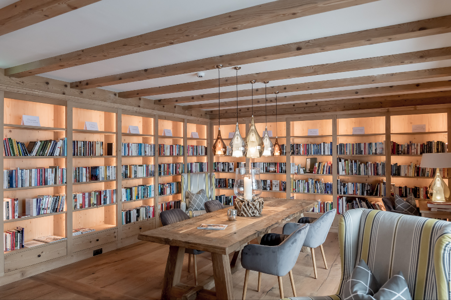 Library - ©der Böglerhof - pure nature resort, Lorenz Masser
