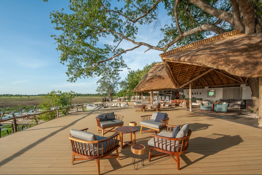 Kafunta River Lodge Lounge Deck - ©Kafunta Safaris