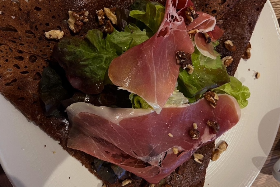 galette jambon cru