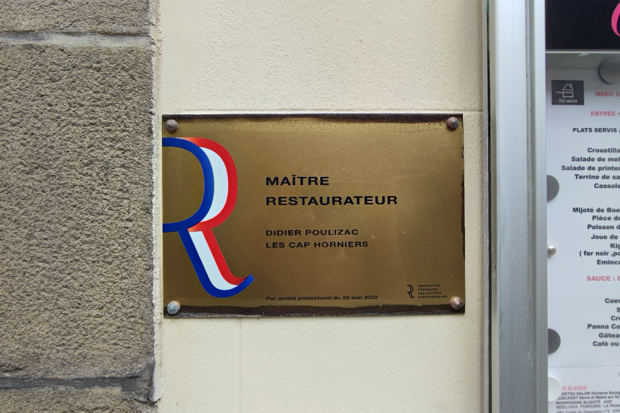 A Landerneau, aux Cap-Horniers, Didier Poulizac a été nommé Maître restaurateur. - ©Enora Heurtebize