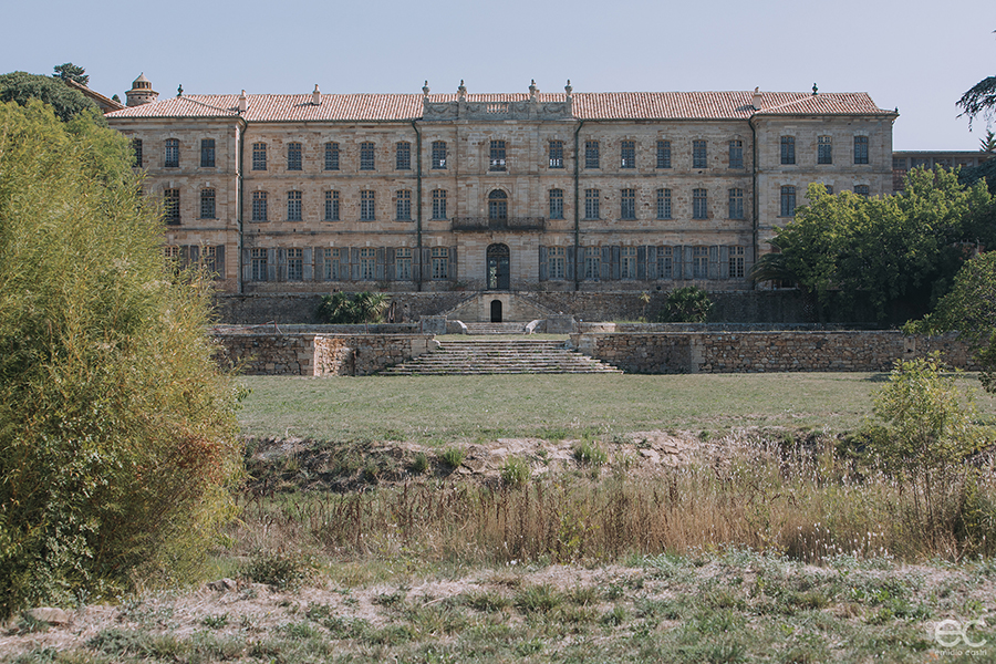 Grande façade occidentale du palais prieurale