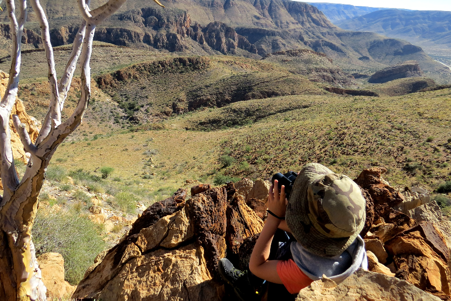 Viewpoint on the Quiver Tree Gorge Trail Tour in the Naukluft, Namibia - ©BüllsPort