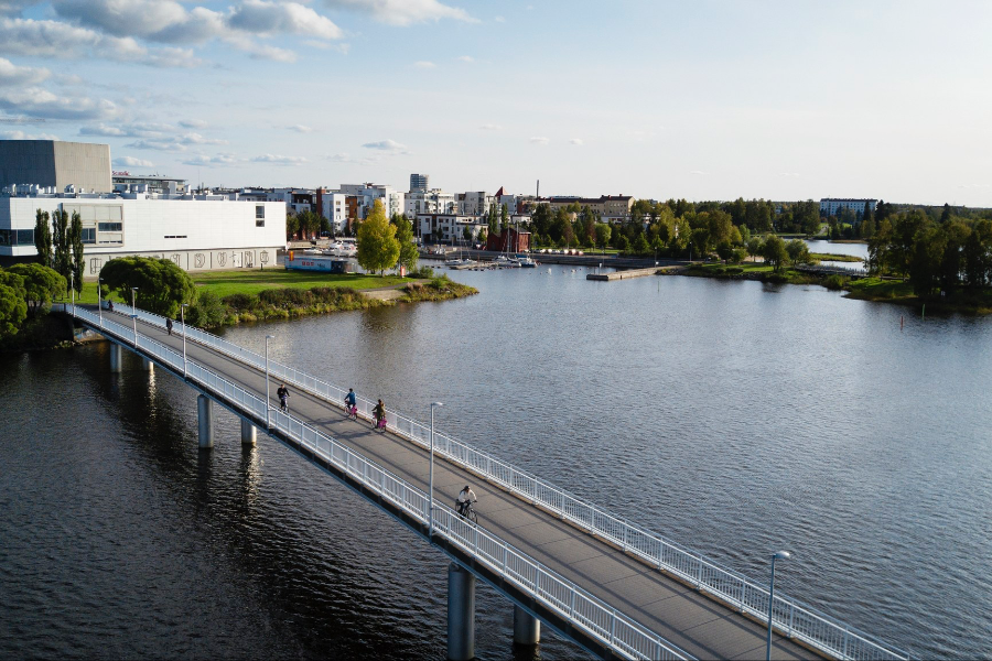 Pikisaari bridge - ©Visit Oulu