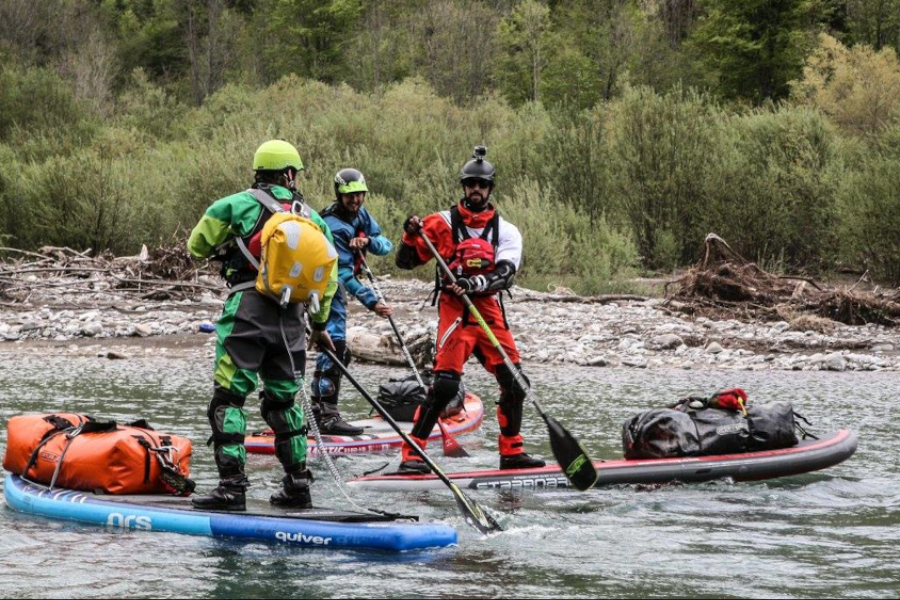 SUP expeditions are for the brave - ©Ethno village and camp Grab