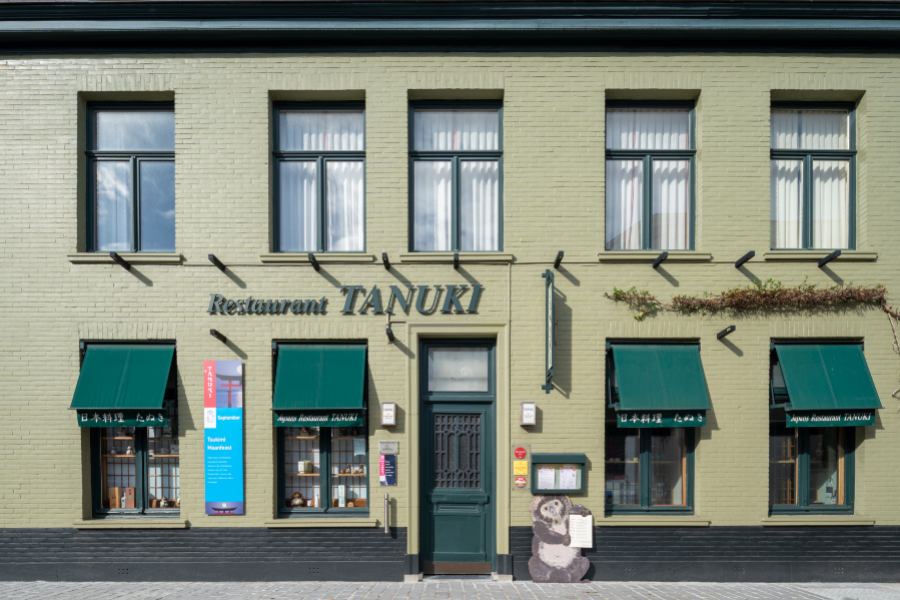 devanture restaurant Tanuki Bruges - ©Tanuki Restaurant