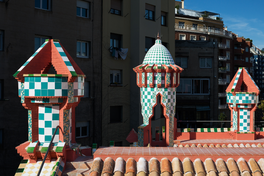 Roof - ©Casa Vicens Gaudí