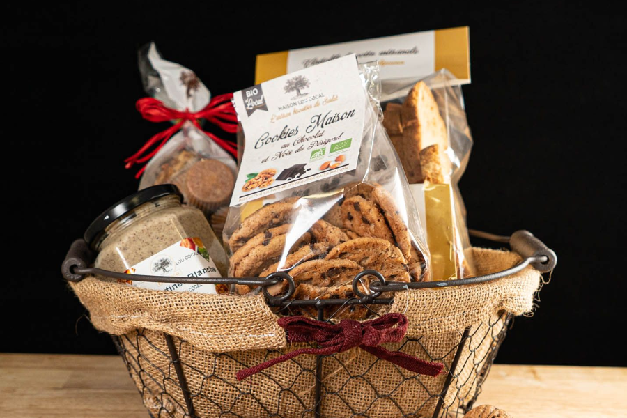 Nos paniers garnis, un plaisir à confectionner et à offrir !!