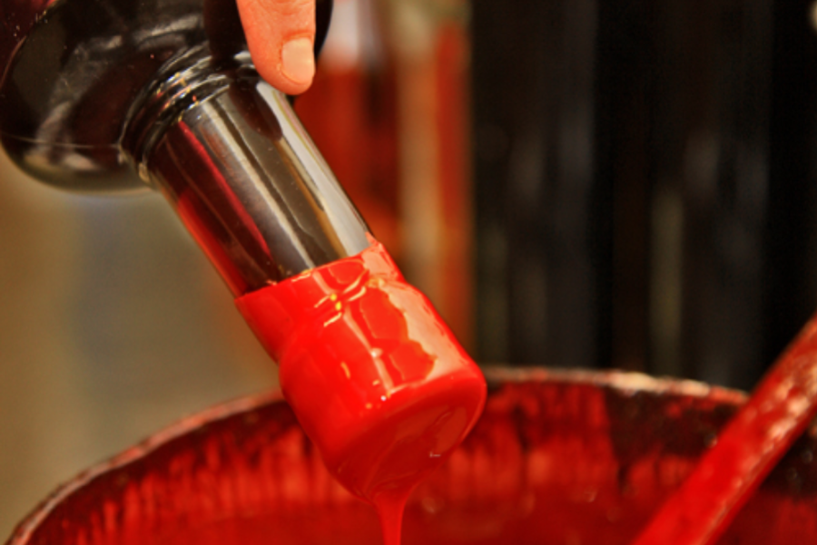Cirage des bouteilles