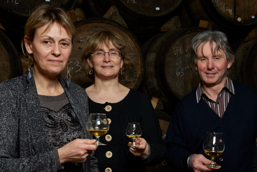 Les propriétaires de la Distillerie de la Salamandre