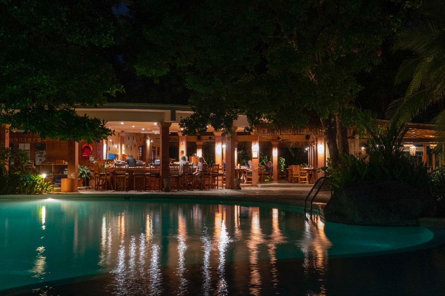 The restaurant, Playa Tamarindo, Costa Rica - ©Hotel Capitán Suizo