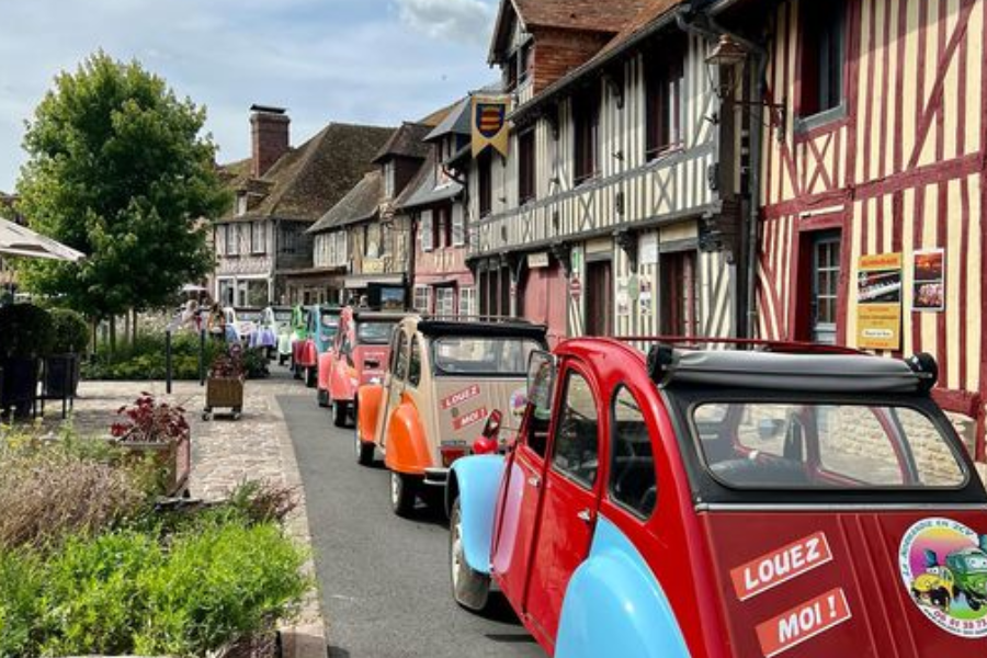 Offrir balade en 2cv Normandie ou estafette en Normandie