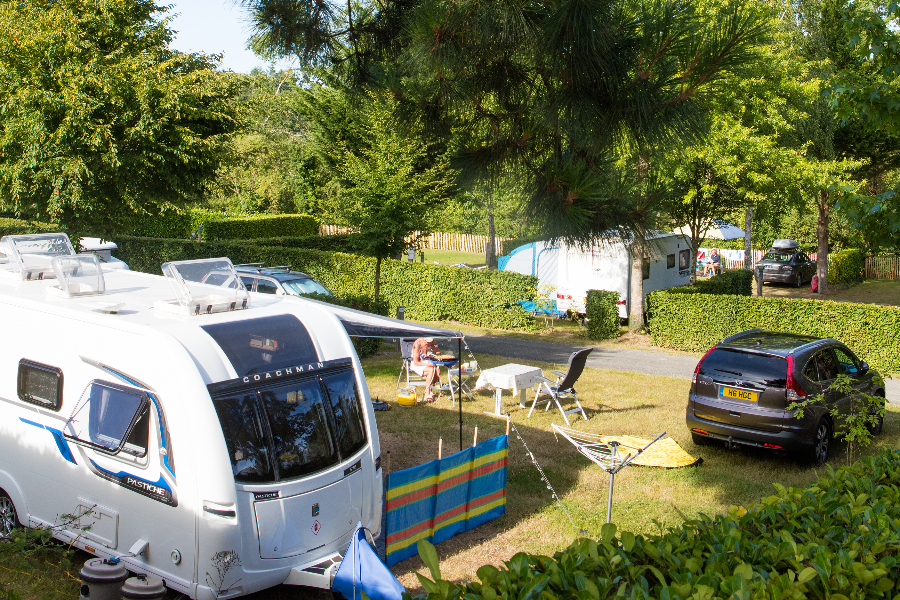 Emplacement camping La Garangeoire - ©La Garangeoire