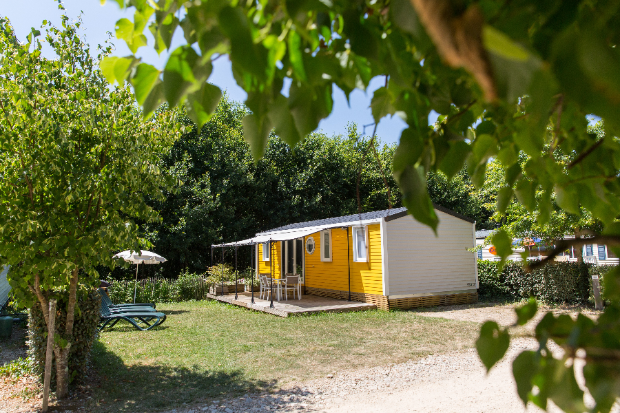 Mobile-home Pergola - ©LesCastels