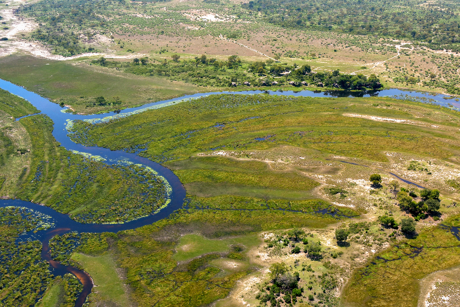 Lagoon in the Kwando Reserve - ©Kwando Safaris