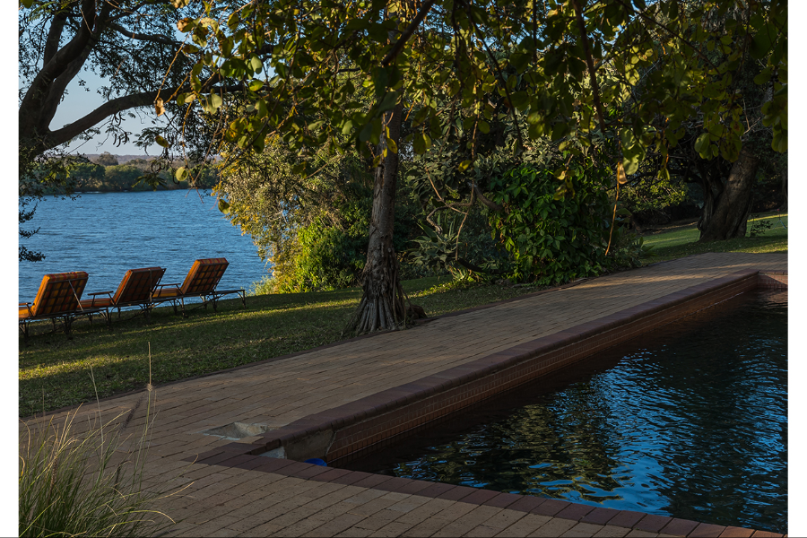 Swimming Pool down by the Chobe River