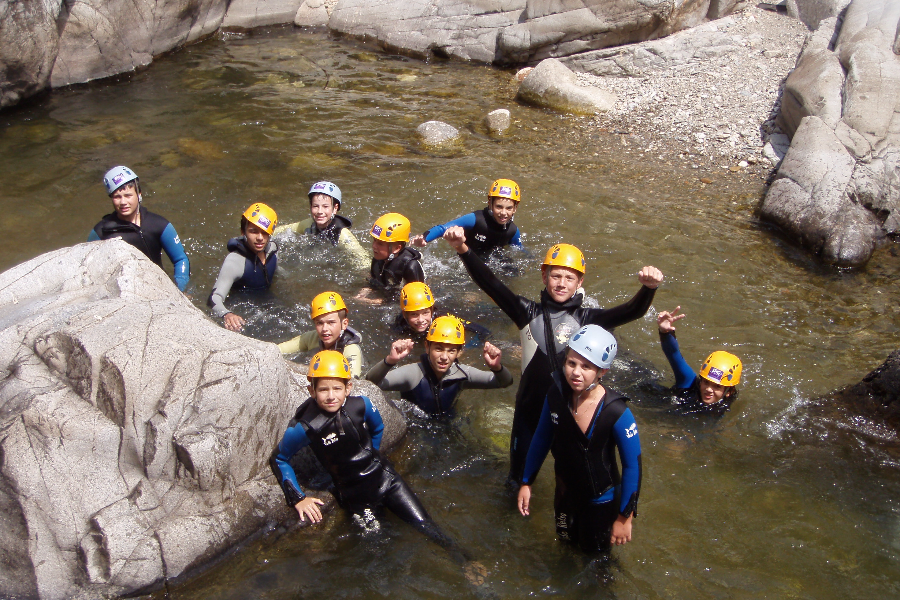 Canyoning enfants
