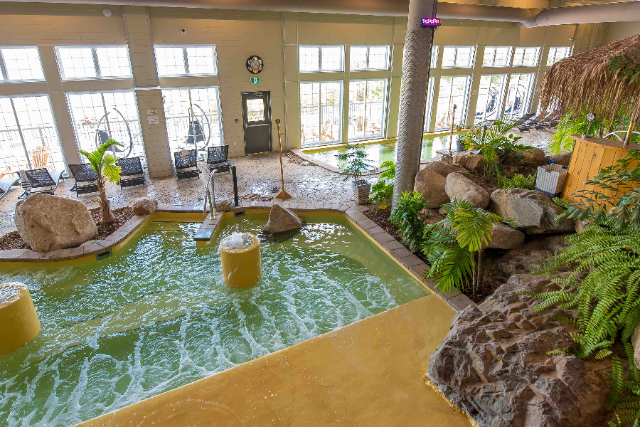 Spa du Petit Manoir du Casino. Charlevoix, Québec.