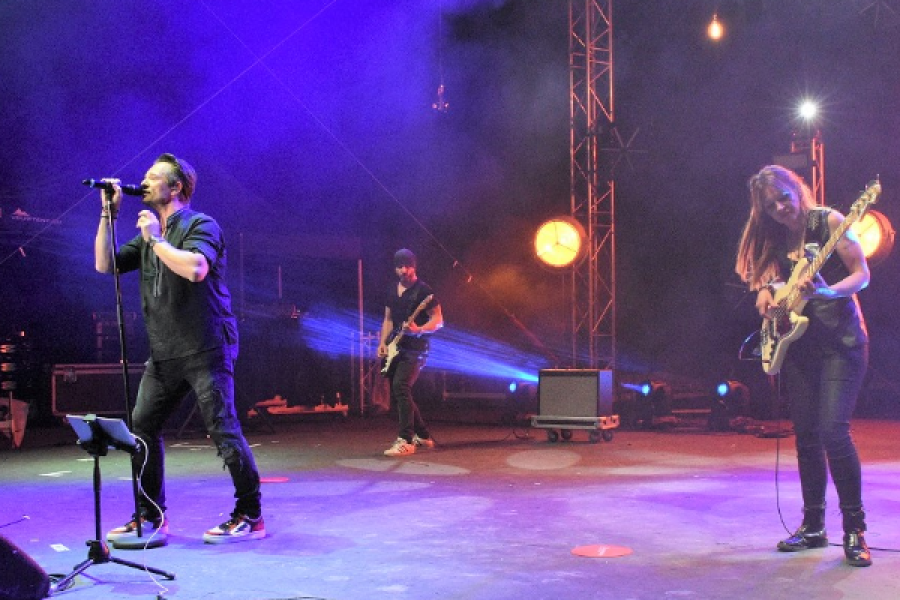 David Hallyday au Kiss FM Live de Golfe-Juan - ©Gérald