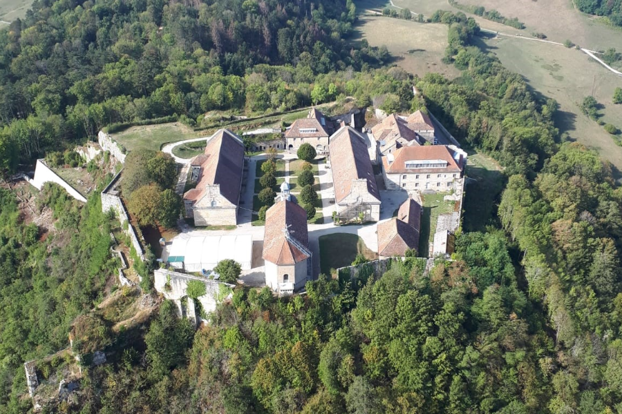 Vue du ciel - ©Fort Saint-André