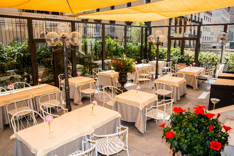 Terrace - Giotto Restaurant - ©Hotel Bristol Palace