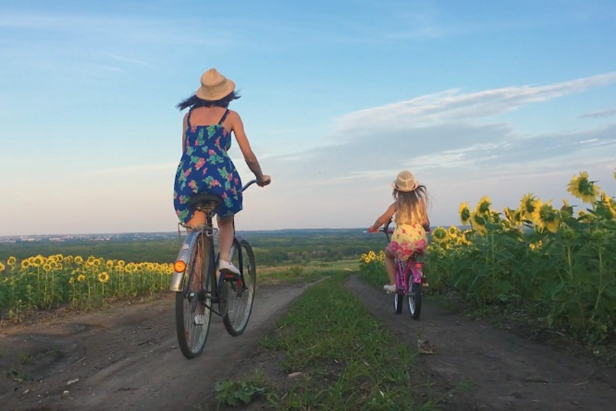 Balade en vélo