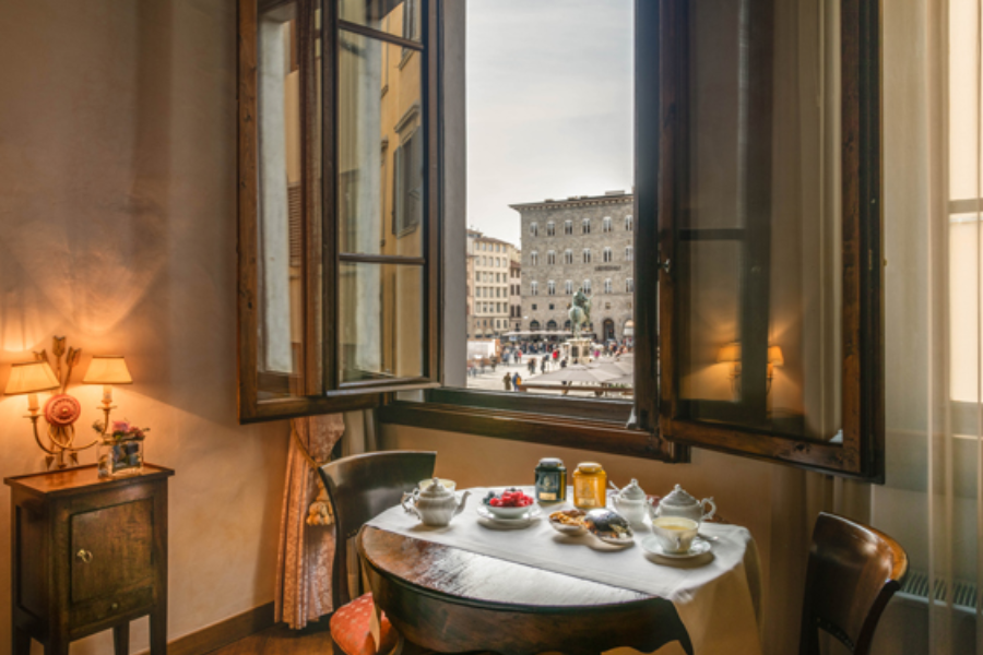 In Piazza della Signoria