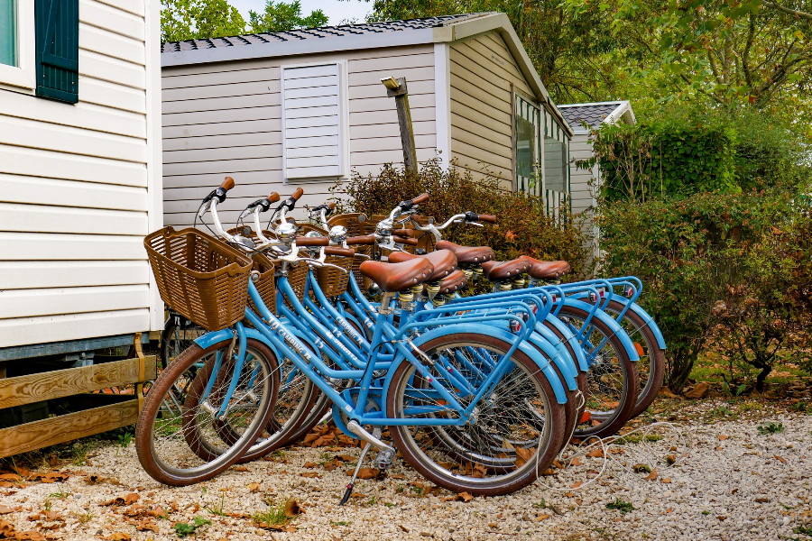 Location de vélo dans un camping rochefortais - ©FDHPA17