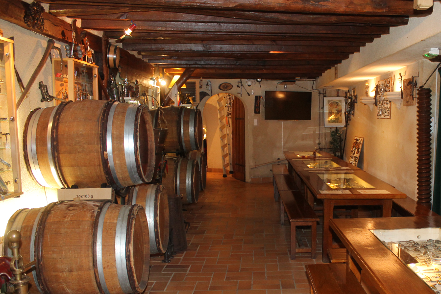 Salle de dégustation - ©Domaine Alain Geoffroy - Musée