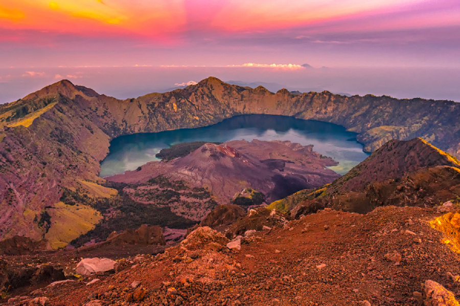 Caldeira du volcan Rinjani (Lombok) - ©Shutterstock