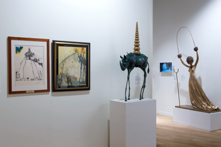 Découvrez des sculptures , tableaux et lithographies inédites de Dali - ©Dali Paris