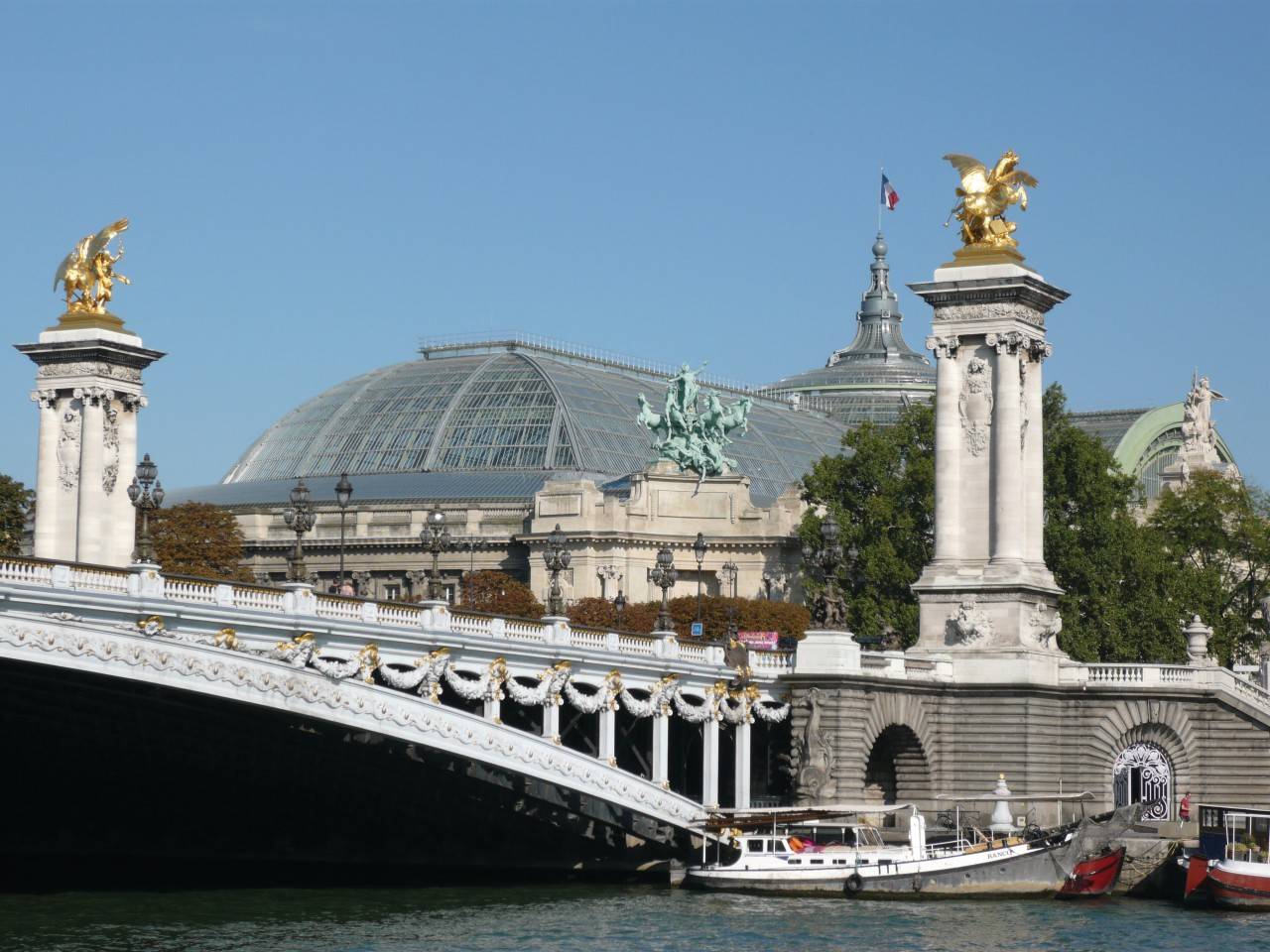 75 PARIS le pont alexandre 3 