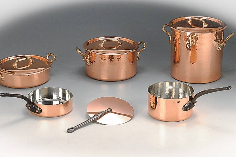 Grande Casserole En Cuivre Dehilerin – Cuisine Au Gaz – Vintage Paris
