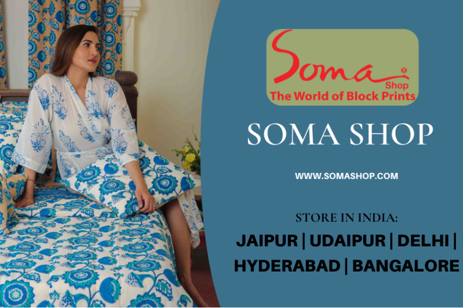 Soma Shop Home Furnishing - ©Soma Block Prints Pvt. Ltd.