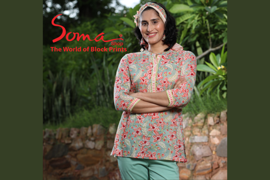 Soma Shop Block Printed Dresses - ©Soma Block Prints Pvt. Ltd.