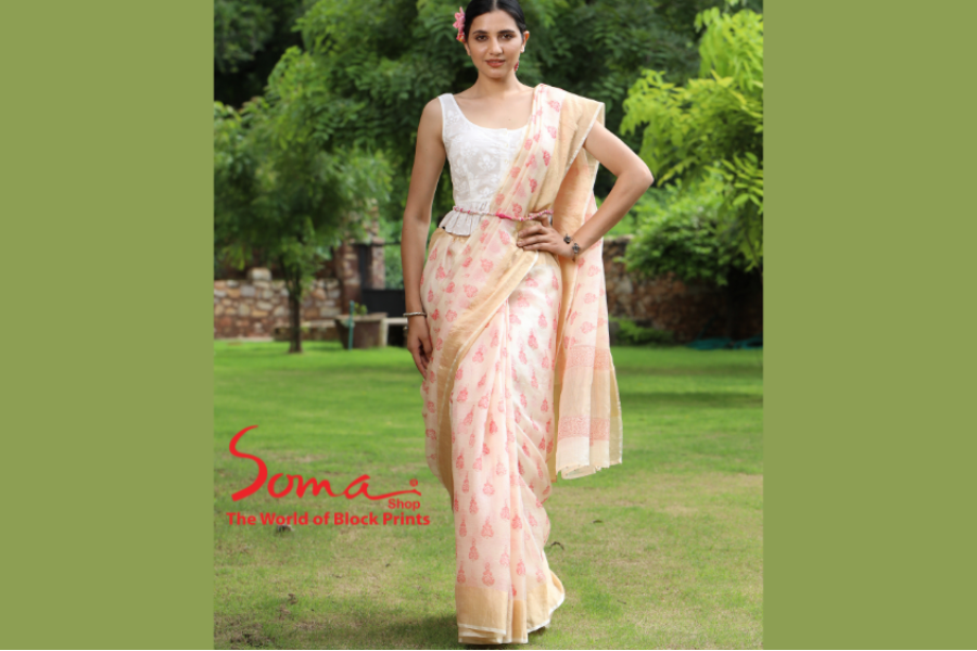 Soma Shop Saree - ©Soma Block Prints Pvt. Ltd.