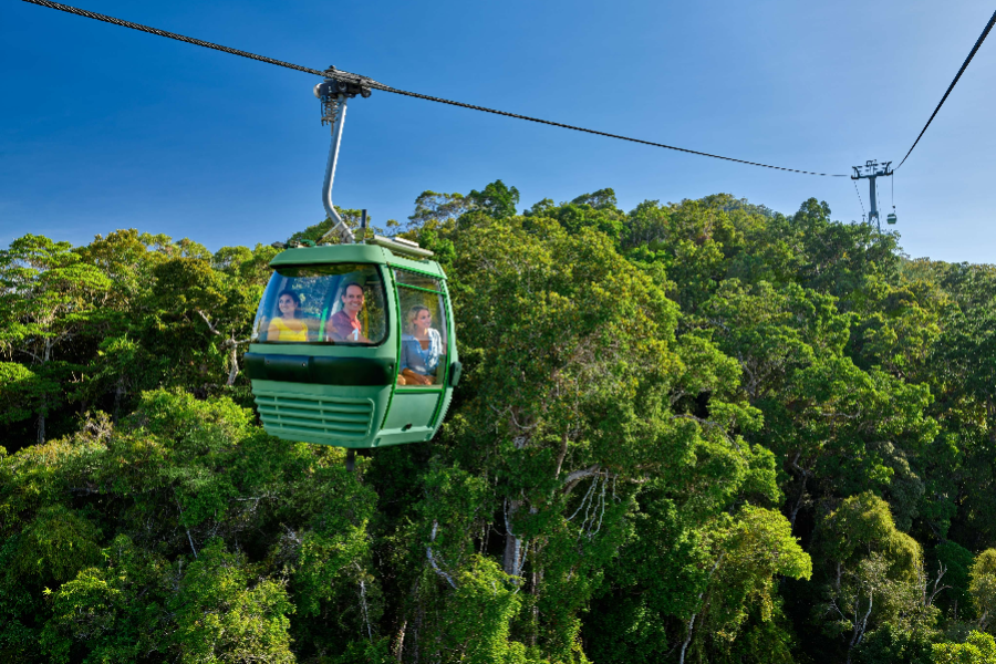 Skyrail au dessus de la foret tropicale - ©skyrail