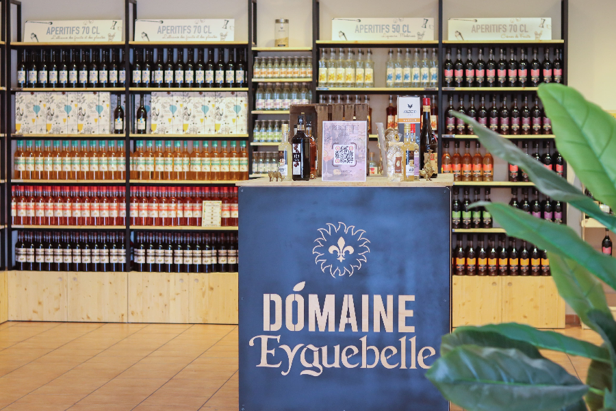 Boutique - ©Domaine Eyguebelle